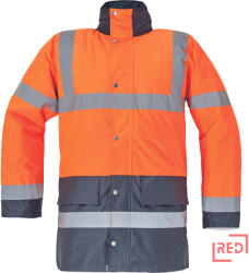 CERV SEFTON kabát HV narancs/navy 4XL (0301007390007)