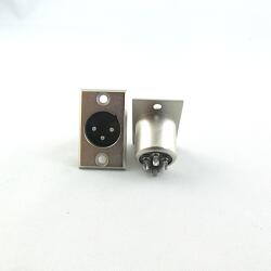KáCsa Audió - MC-913 beépíthető XLR papa aljzat /db