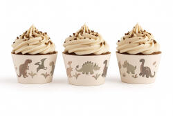 Congee Muffin sütőformák Dinoszauruszok 6db-os (5907509989643)