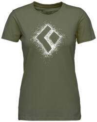 Black Diamond W CHALKED UP 2.0 SS TEE (Méret: L, Szín: Tundra) (AP7524193010LRG1)