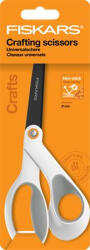 Fiskars Olló, általános, tapadásmentes, 21 cm, FISKARS "Titanium", fehér (IF1070026) - officepantry