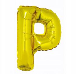PartyPal Fólia Lufi P Betű Arany 40 cm
