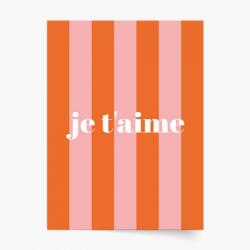 Empikfoto. ro Poster, je t'aime, 60x80 - 83268
