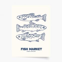 Empikfoto. ro Poster, Fish Market, 60x80 - 83292