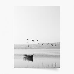 Empikfoto. ro Poster, Alb-negru: Barcă, 50x70 - 83204