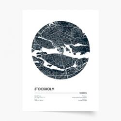 Empikfoto. ro Poster, Maps: Stockholm, 30x40 - 83033