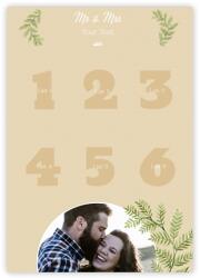 Empikfoto. ro Poster, Lista de invitați la nuntă, 50x70 - 48310
