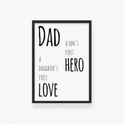 Empikfoto. ro Poster, Poster Dad- ramă neagră, 50x70 - 61772