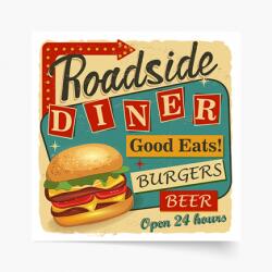 Empikfoto. ro Poster, Diner, 50x50 - 82562