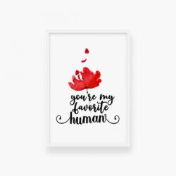 Empikfoto. ro Poster, Love - ramă albă, 20x30 - 59657