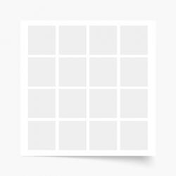 Empikfoto. ro Poster, Posterul tău, 16 elemente, 30x30 - 110799