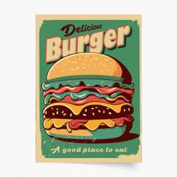 Empikfoto. ro Poster, Burger, 60x80 - 82552