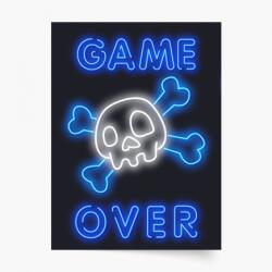 Empikfoto. ro Poster, Gaming: Game over Skull, 30x40 - 82782