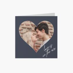 Empikfoto. ro Felicitare personalizată Valentine albastru, 14x14 cm - 107409