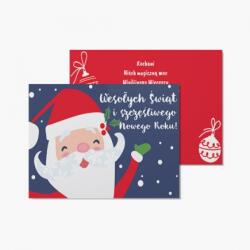 Empikfoto. ro Felicitare personalizată Moș Crăciun, 15x10 cm - 103194