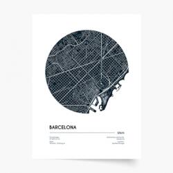 Empikfoto. ro Poster, Maps: Barcelona, 21x30 - 111775