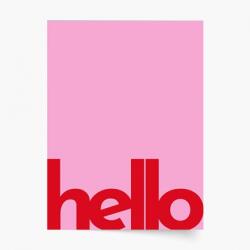 Empikfoto. ro Poster, Tipografic: Hello, 40x60 - 83370