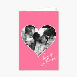 Empikfoto. ro Felicitare personalizată Valentine roz, 10x15 cm - 107416