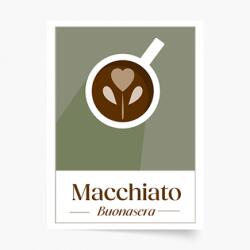 Empikfoto. ro Poster, Coffee - Macchiato, 50x70 - 62981