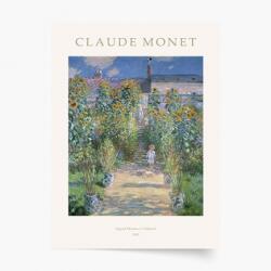 Empikfoto. ro Poster, Monet - Grădina lui Monet de la Vétheuil, 30x40 - 83806
