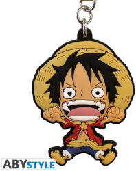 ABYstyle One Piece PVC kulcstartó Luffy SD