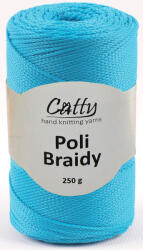  Catty Poli Braidey PP zsinór fonal 28 - Türkiz
