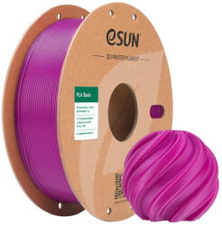 eSUN PLA Basic 3D nyomtató filament 1.75 mm, 1 kg Lila (ESUN-PLA-BASIC-BARBIEROZSASZIN-12)