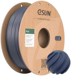 eSUN PLA+ 3D nyomtató filament 1.75 mm, 1 kg Szürke (ESUN-PLAPRO-SZURKE)