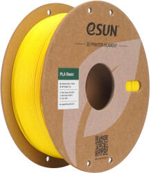 eSUN PLA Basic 3D nyomtató filament 1.75 mm, 1 kg Sárga (ESUN-PLA-BASIC-SARGA)