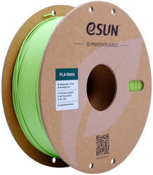 eSUN PLA Matte 3D nyomtató filament 1.75 mm, 1 kg Matcha zöld (ESUN-PLA-MATTE-MATCHA-ZOLD)