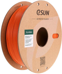 eSUN PLA Matte 3D nyomtató filament 1.75 mm, 1 kg Mandarin narancs (ESUN-PLA-MATTE-MANDARINSARGA)