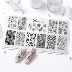  Körömnyomda lemez 6x12 cm méretű - NNG10