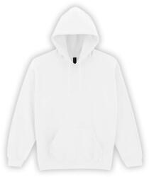 Gildan GI18500 Heavy Blend felnőtt kapucnis pulóver GI18500-White