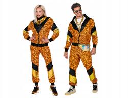 Widmann Disco Szett Leopárdmintás XL Jelmez Ruha (11684)