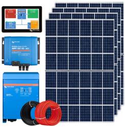  Sistem Fotovoltaic Hibrid Monofazat 6.75 kWp cu Victron și AIKO (SFHCE6.75)