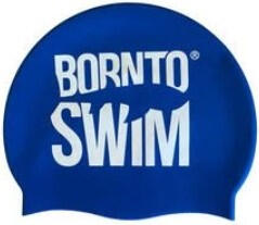 BornToSwim classic silicone albastru închis