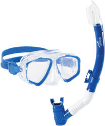 Speedo adventure mask + snorkel set junior albastru