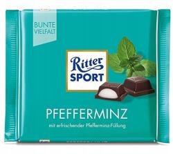 Ritter SPORT Csokoládé Ritter Sport menta Németországból