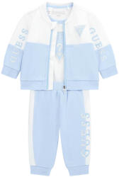 GUESS K Set Pentru copii Ls Top W/Zip+Ls Body+Pants H4YW00KA6W4 ftbl frosted blue