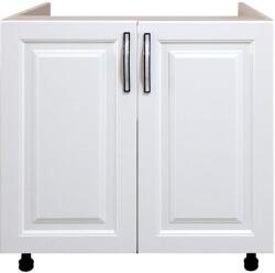 International Service Masca chiuveta bucatarie Cremona, pal icecofee / MDF Ivory , 80 x 52 x 82 cm