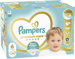 Pampers Пелени Pampers Premium Care - Размер 6, 13-18 kg, 76 броя (1100050992) - baby