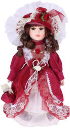 TifanTEX Păpușă din porțelan Barbara 33 cm (Păpușă pentru copii) (5502E5) Papusa