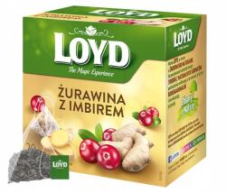 LOYD Tőzegáfonya Gyömbér tea 40 g (5900396023056)