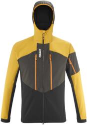 Millet Мъжко яке MILLET White Shield M Black/safran L