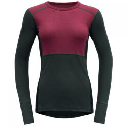 Devold Lauparen Merino 190 Shirt Woman beetroot/woods/ink XS