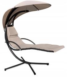 AGA Kerti függőágy tetővel Bézs (MR4402-BEIGE)