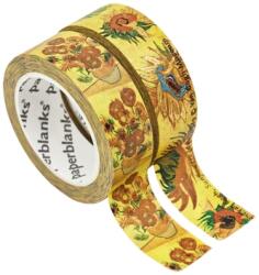 Paperblanks Taśma ozdobna Washi Van Gogh Sunflowers, Paperblanks
