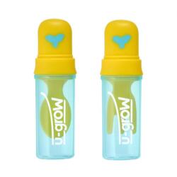 U-GROW Set portabil lingurita si furculita A-1301, U-Grow (A-1301) Set pentru masa bebelusi