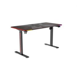 Serioux Birou electric Serioux Carbon Pro RGB, reglabil pe inălțime, Dimensiuni (SRXGT-CARBON-PRO)