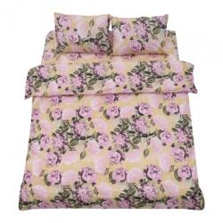 Vanora Set de pat king size bumbac, 92 gsm, Peony (VN-KGBED92-PNY) - generaltech Lenjerie de pat